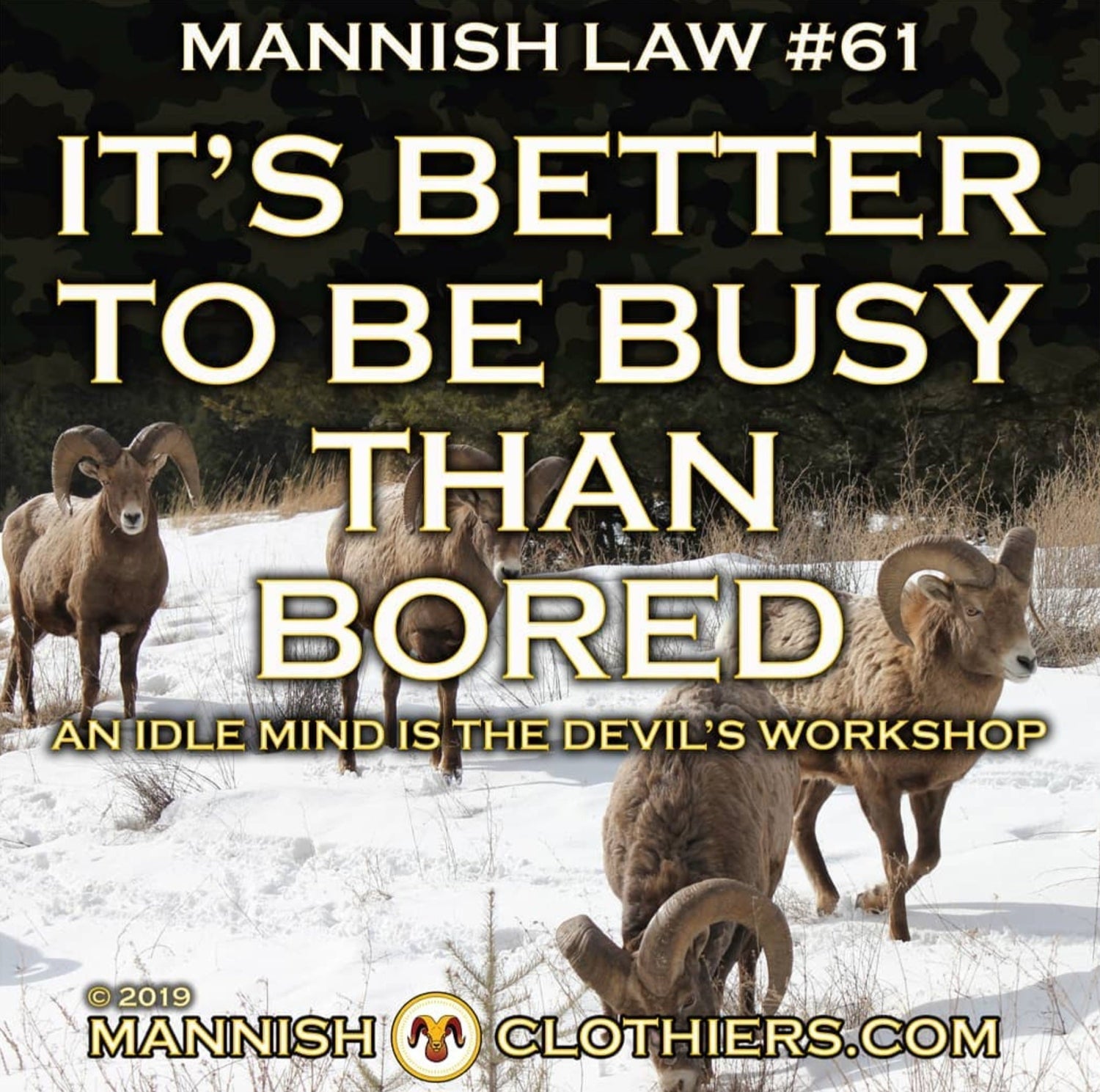 Mannish Law #61